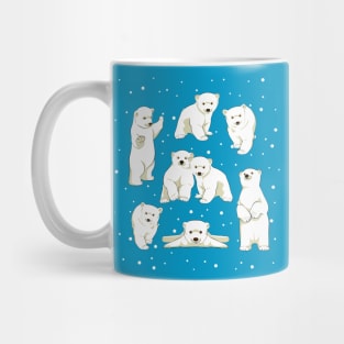 Cute Polar Bear Cubs Mug
